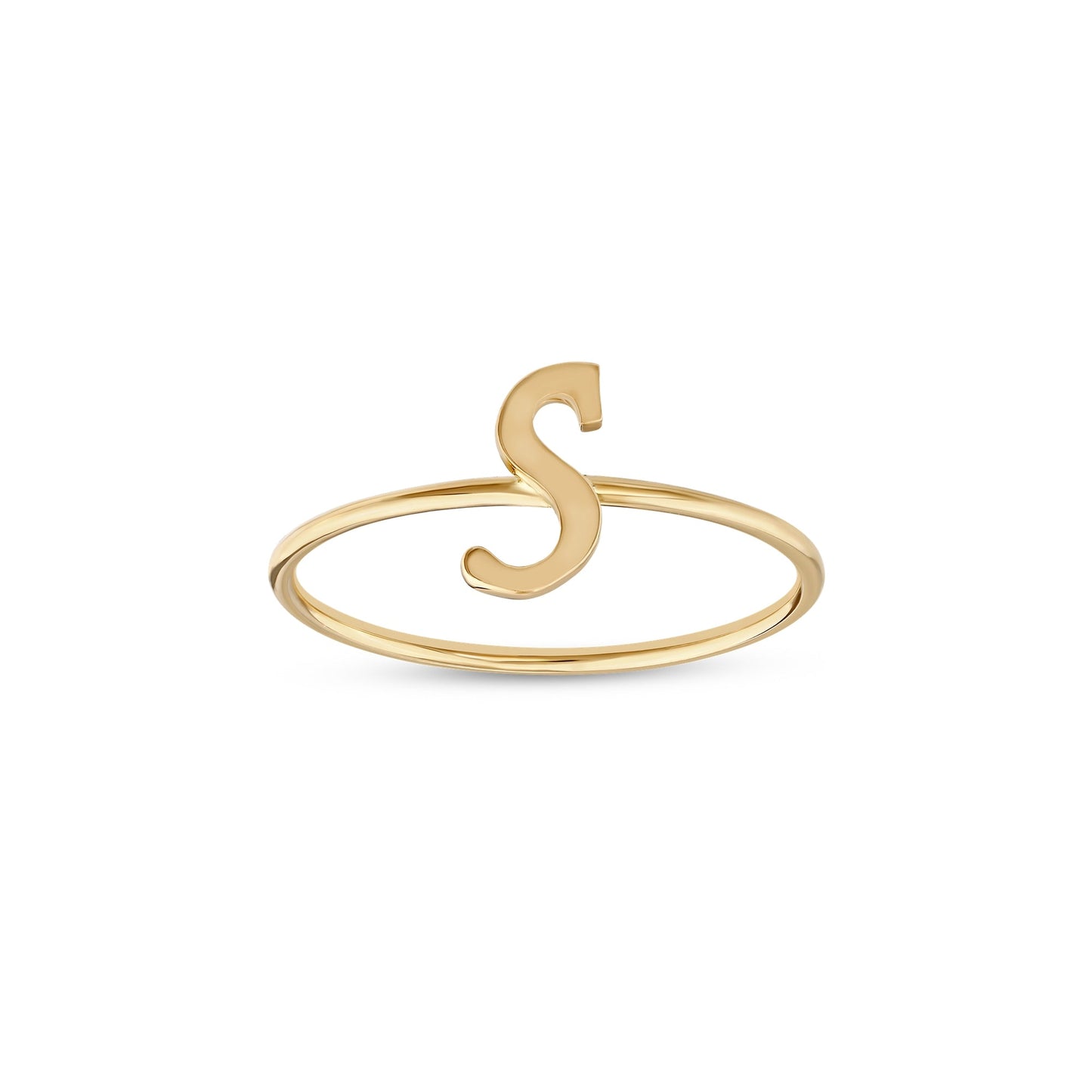 IT GIRL LETTERS RING