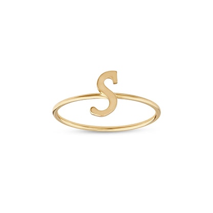 IT GIRL LETTERS RING