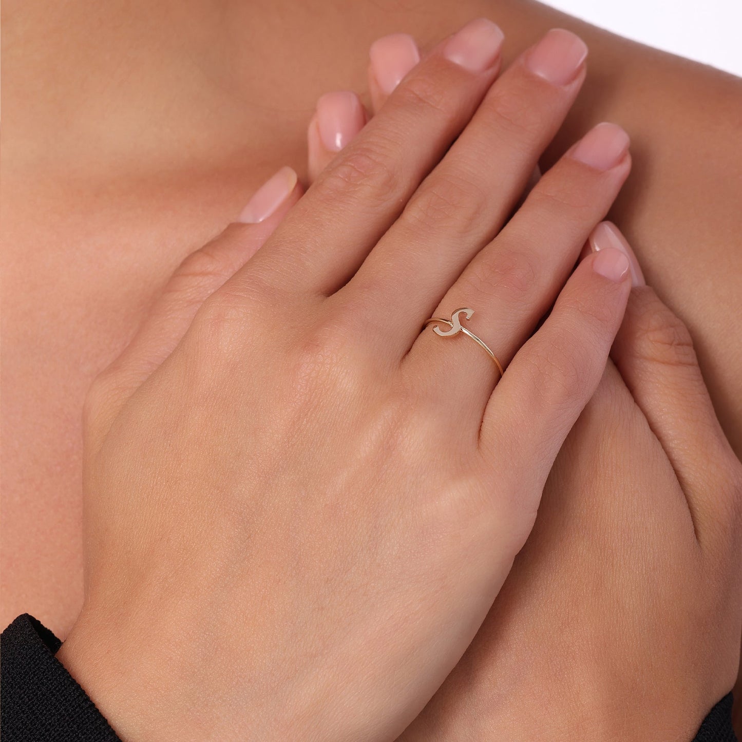 IT GIRL LETTERS RING